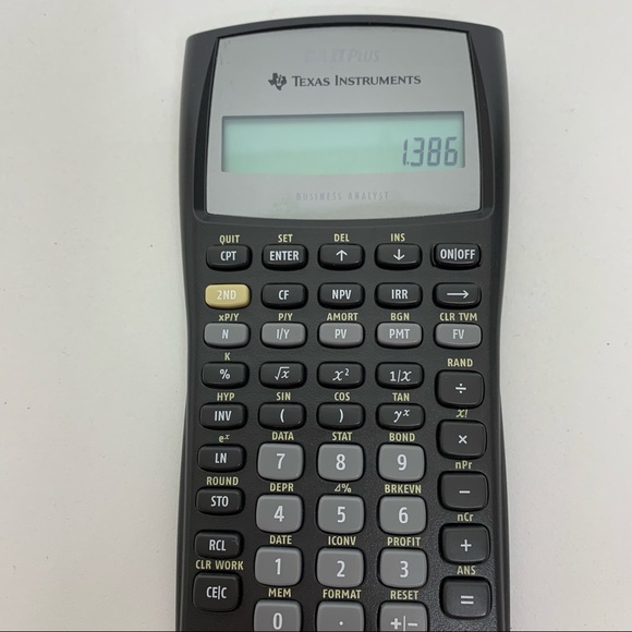 Texas Instruments Business Analyst Calulator S-0706F Functional Slide On Cover - Picture 12 of 16